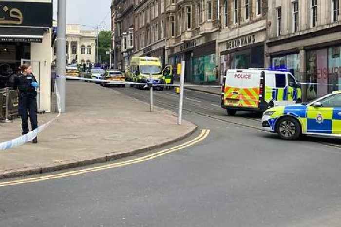 Nottingham police live updates as huge cordon set up after 'police incident' in city centre