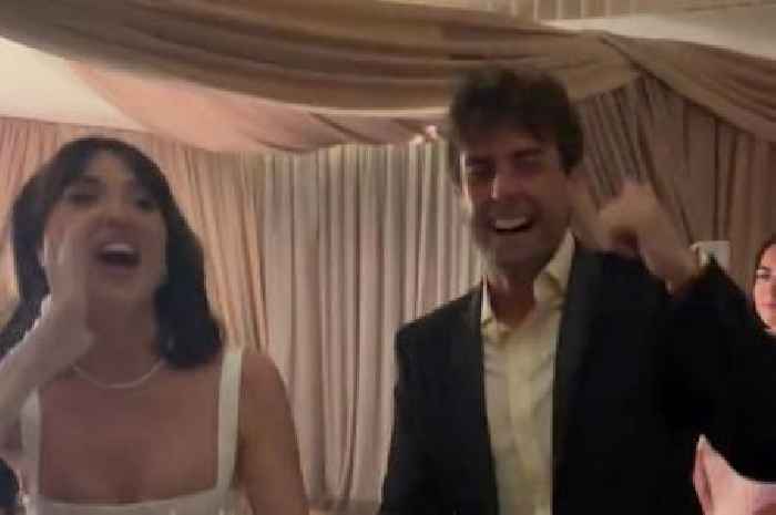 James Argent parties at Megan McKenna and Oli Burke's wedding after ex breaks silence on assault