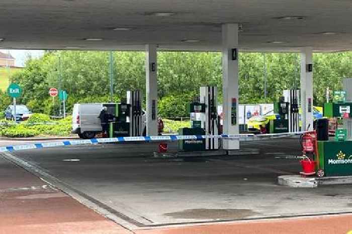 Morrisons petrol station robbed as man rushed to hospital in late-night incident
