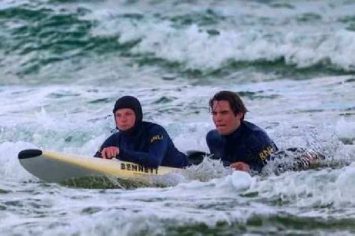 Swimmers dragged out to sea by dangerous rip current at Chapel Porth beach