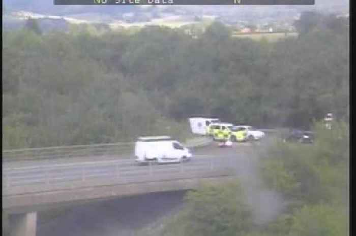 Live: M5 closure in Gloucestershire after slip road crash