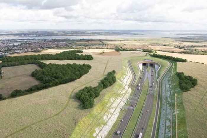 How Lower Thames Crossing could look between Essex and Kent revealed in brand new images