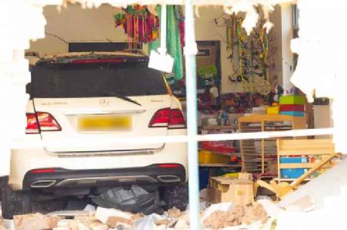 Mercedes driven through classroom wall when mum 'suffered seizure before crash'