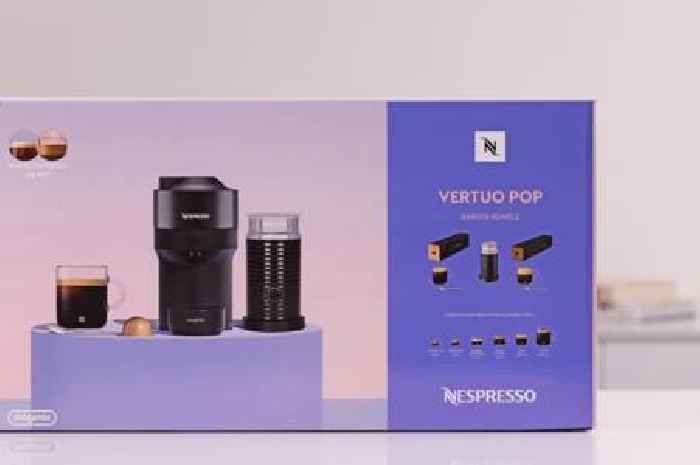 Nespresso coffee machine bundle that makes brewing effortless now 45% off on Amazon