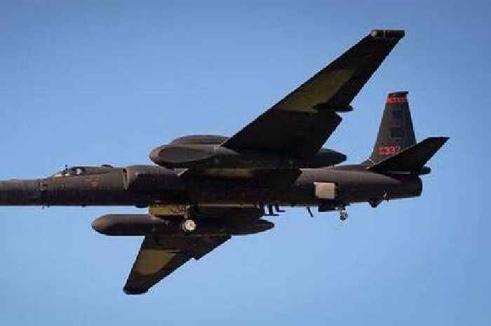 US secret 'Dragon Lady' U-2 spy plane spotted flying at 60,000ft over Scotland