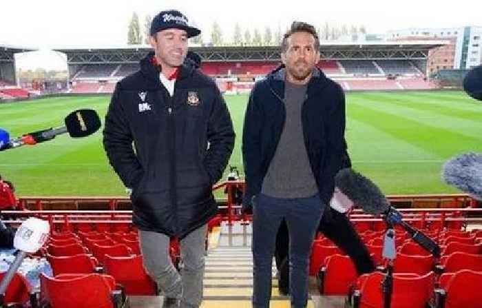 Ryan Reynolds and Rob McElhenney face up to £13.4billion reality after Wrexham promotion