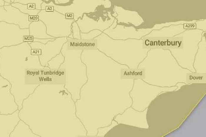 15-hour Kent thunderstorm warning issued by Met Office but barbecue and beach weather is on its way