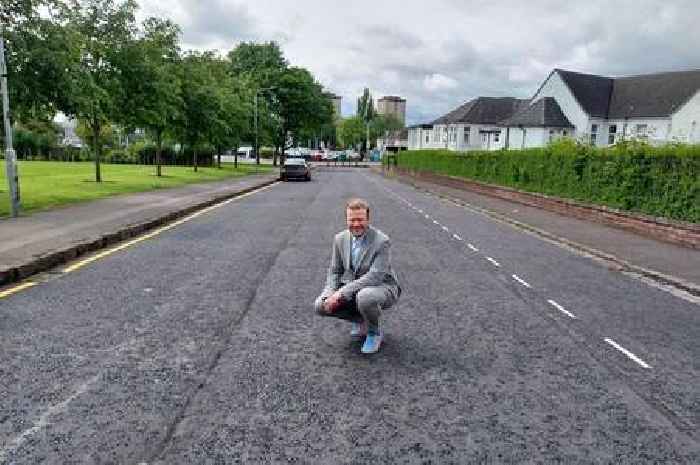 Two road resurfacing schemes completed in area of Motherwell