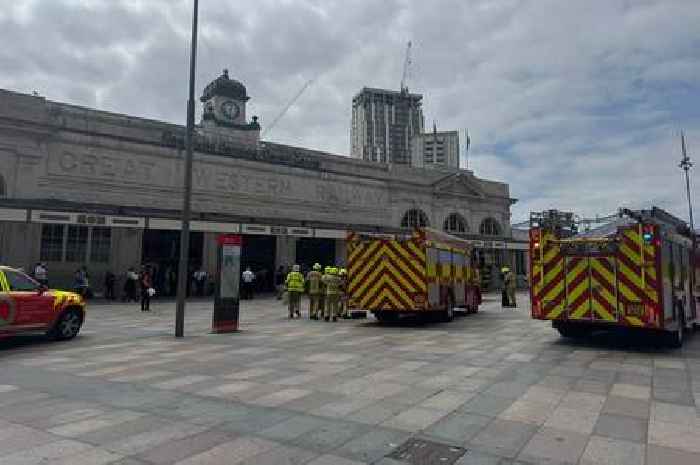 Major emergency at Cardiff Central station as person hit by train