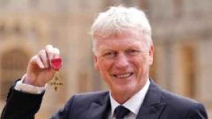 Everton manager David Moyes honoured with OBE