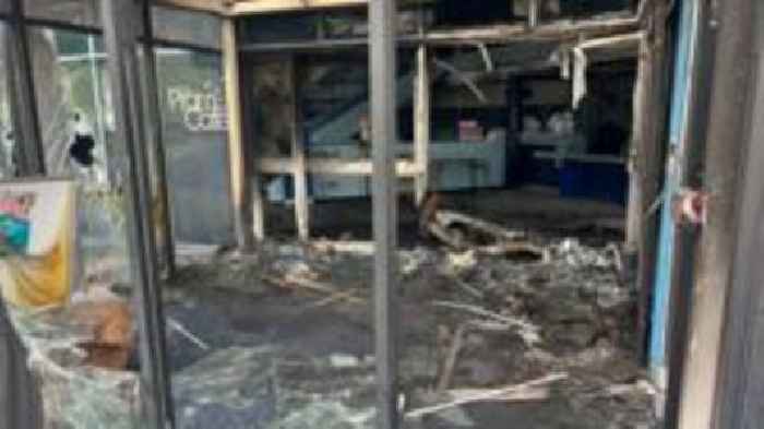 'Sinister' atmosphere as leisure centre attacked during NI rioting