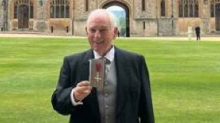 BBC Radio Ulster presenter Hugo Duncan receives MBE