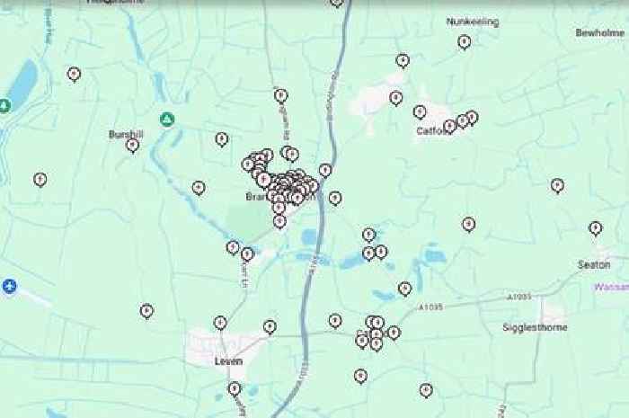 Power cut hits East Yorkshire villages - live updates