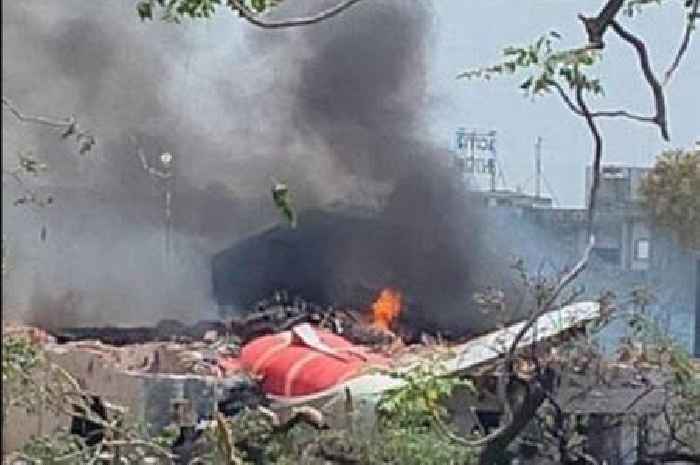 UK-bound Air India flight with hundreds of passengers on board crashes shortly after take off