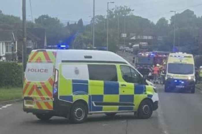 Live updates as emergency services on scene of 'serious' two-car crash