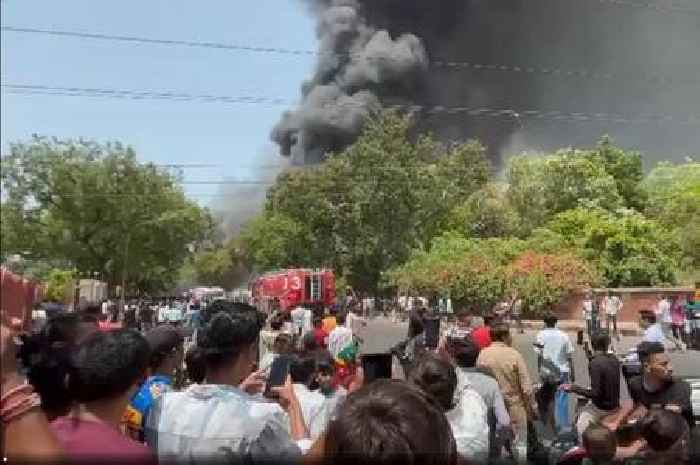 Air India flight crashes into student dining room causing 'multiple injuries'