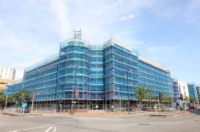 Former Cardiff Bay office building being turned into much needed council homes for families