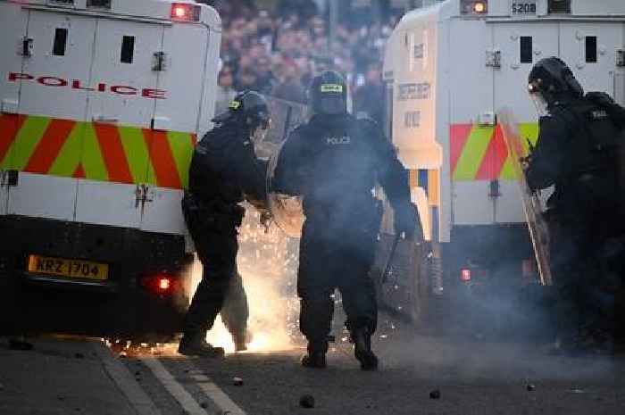 Violence erupts for third night in UK town as rioters set leisure centre on fire