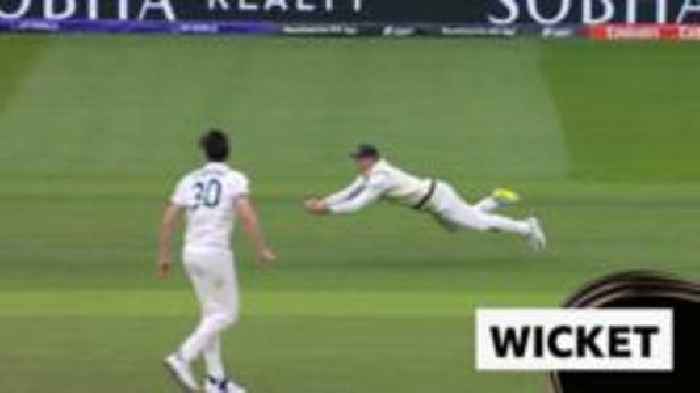 'He's so good in the field' - Labuschagne takes diving catch to dismiss Bavuma