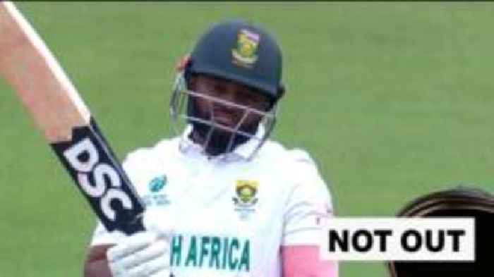 'I don't think Bavuma knew' - South Africa captain has lucky escape after review