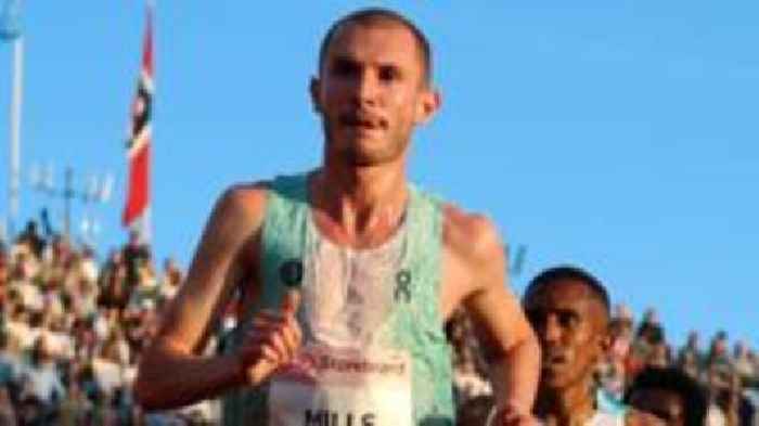 Mills 'can be in mix with best' after smashing Farah's UK record