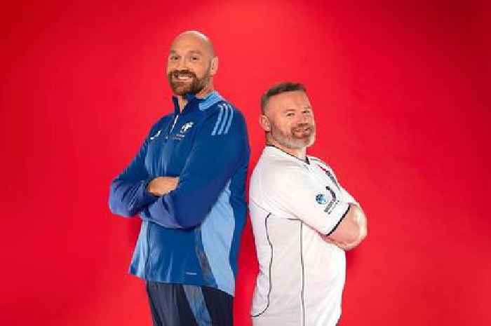 Soccer Aid 2025: Confirmed line-up - every name involved including Wayne Rooney and Tyson Fury