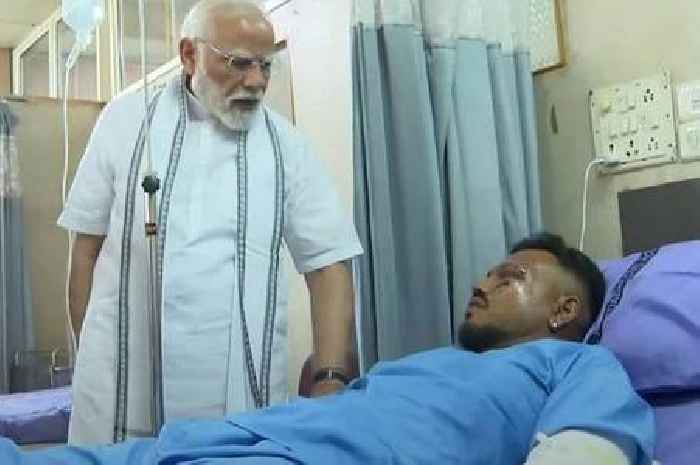 Indian PM meets sole survivor of Air India crash who escaped from seat 11A