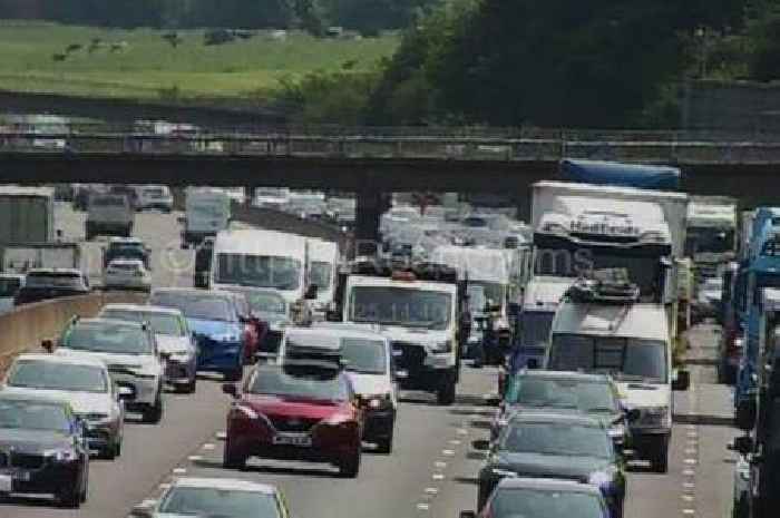 Live M6 updates as crash sparks 'severe delays'