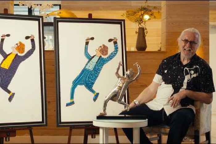 Billy Connolly reflects on his youth as icon releases new 'windswept and interesting' art