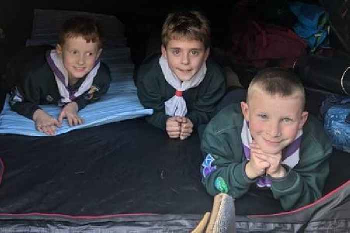 Burnside Cubs pitch up for camping adventure