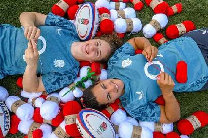 Red Roses launch national yarn art campaign to inspire a generation ahead of Women’s Rugby World Cup 2025