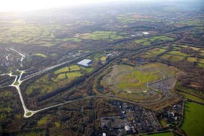 There were supposed to be 800 homes, shops and a school off this M4 junction but there's nothing