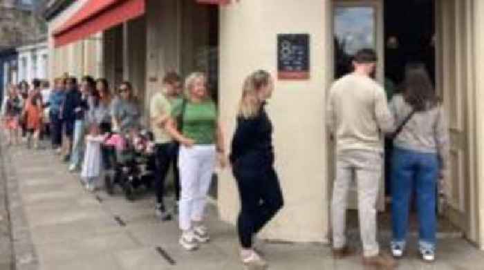 Edinburgh bakery so busy it has had to hire a 'bouncer'