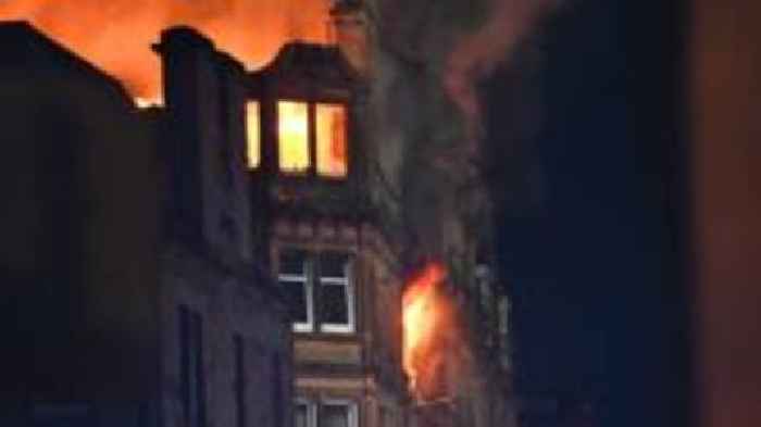 Firefighters tackling blaze at multi-storey in Perth