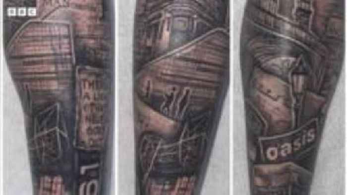 Man's love affair with city leads to unique tattoo