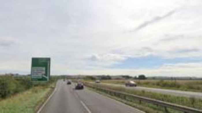 Crash shuts main road in both directions