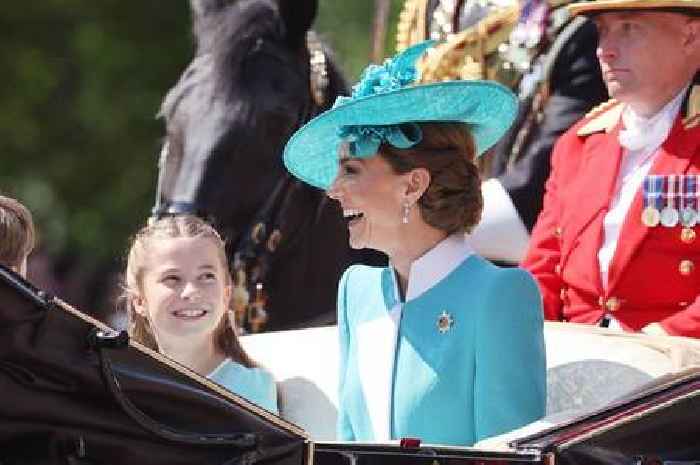 Princess Charlotte's sweet question to Kate Middleton in Trooping the Colour carriage