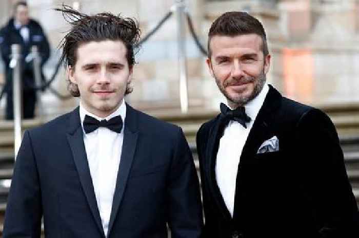 Brooklyn Beckham's brutal response to dad David's knighthood