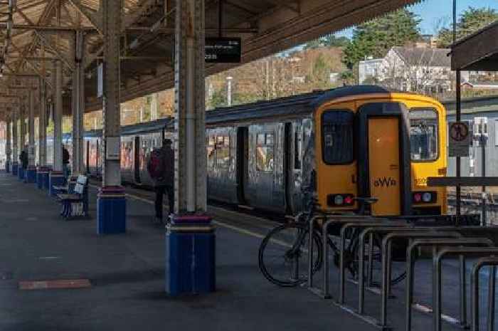 Landslip blocks Exeter to Okehampton railway line - live updates