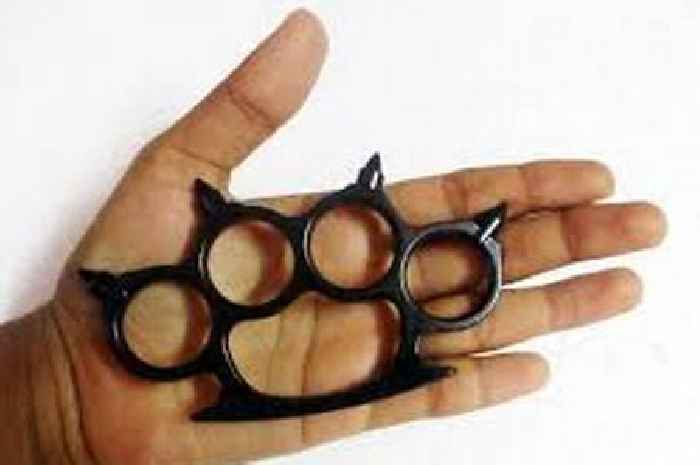 Thief with spiked knuckle duster sentenced at magistrates court this week