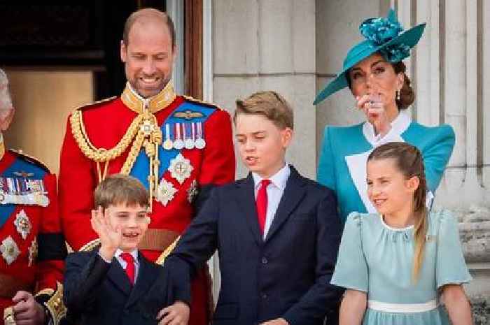 Cheeky Prince Louis 'calmed' by older brother George at Trooping the Colour event