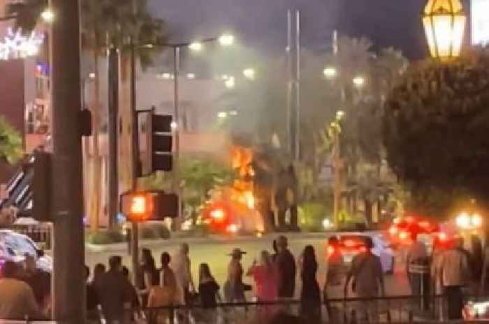 Las Vegas explosion at holiday resort brings terror to streets