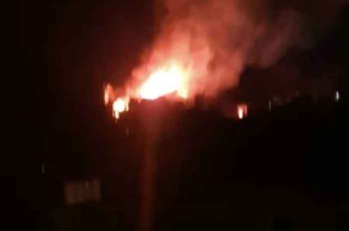Man dies after huge blaze tears through building in Perth city centre
