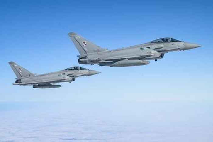 RAF fighter jets to be scrambled to Middle East after Iran missiles