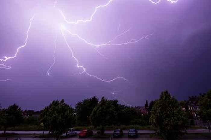 Scotland yellow weather warning for thunderstorms extended