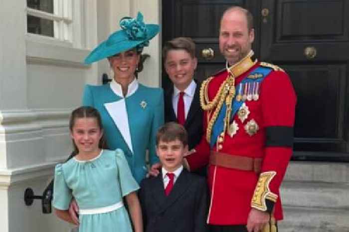 William and Kate share adorable Trooping the Colour family snap and fans all say the same thing