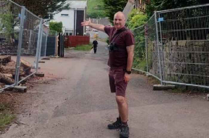 100-day fight ends with gates which cut off Cwmparc community from countryside removed