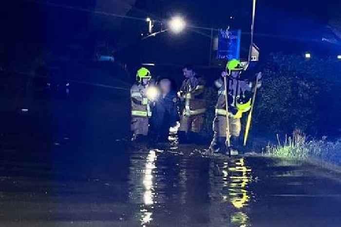 Elderly woman rescued as 'devastated' flat owners flooded for second time in months