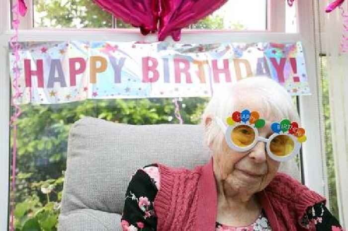 X-rated request granted for care home's 'Queen' on 102nd birthday