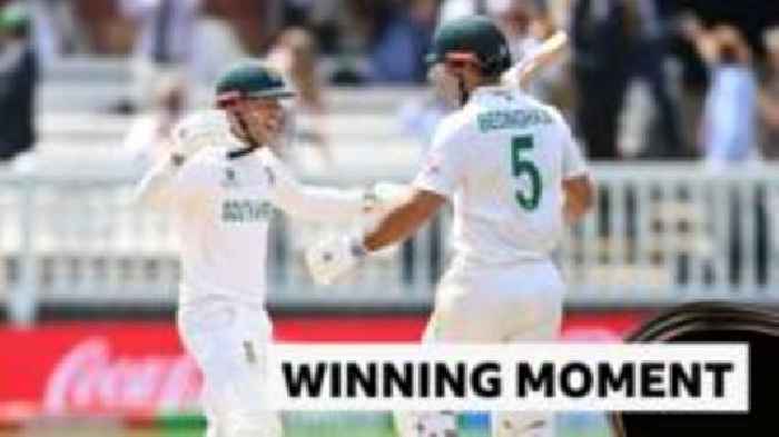 Emotional scenes as South Africa win World Test Championship